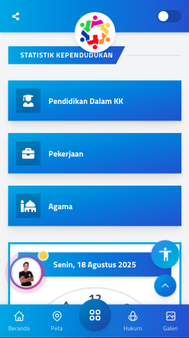 Screenshot fitur 5 Tema Seruit OpenSID